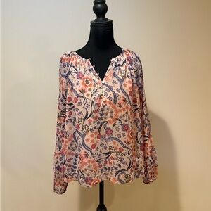 Loft Floral Print Women's Top